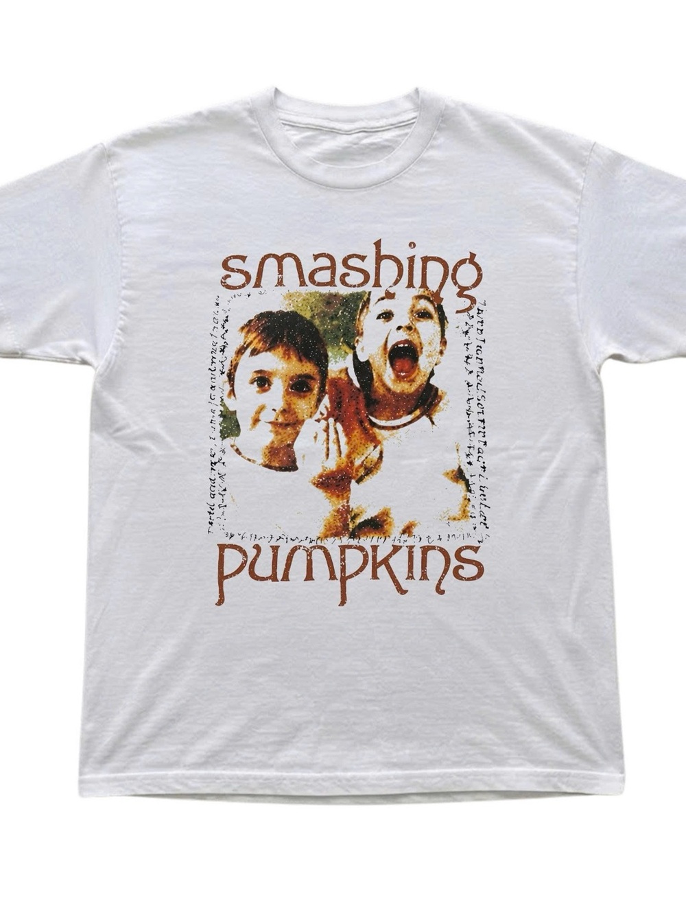 Smashing Pumpkins Siamese Dream Graphic White Gildan T-Shirt